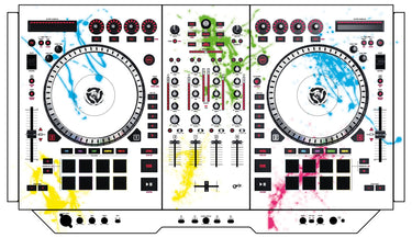Numark NS 7 II Skin Holi in Colors